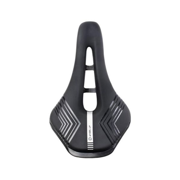 bike saddles bicycle seat saddle universal waterproof cycling cushion pad for road bicycles mountain bikes black